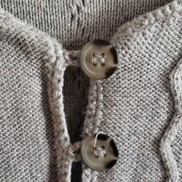 Liz Claiborne Gray Sweater Large - Picture 3 of 4